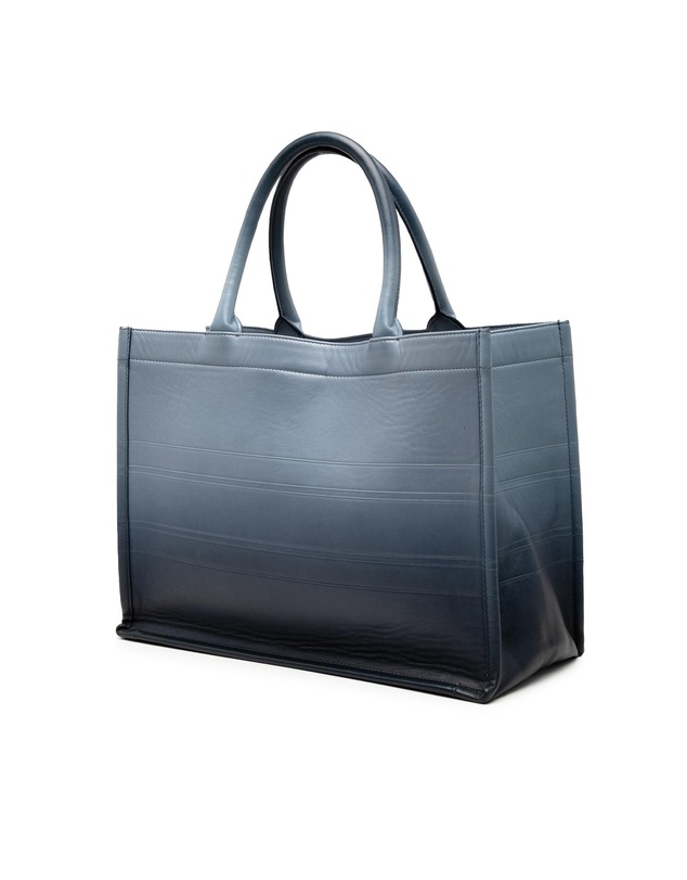 Pre-Loved by Azura Reborn - Pre-Loved Medium Ombre Embossed Leather Book Tote