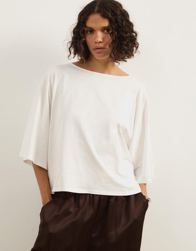 Atmos&Here - Wide Sleeve Boxy T-Shirt