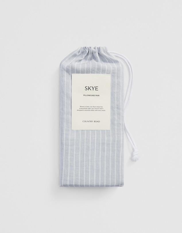 Country Road - Skye Linen Standard Pillowcase Pair