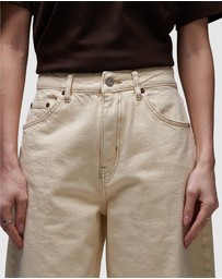 TOPSHOP - Barrel Mid Rise Jeans