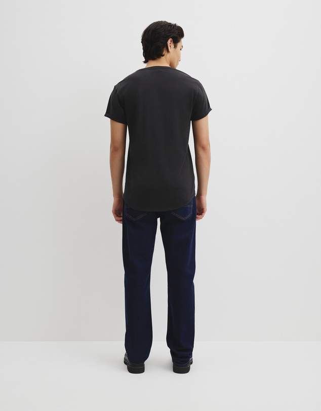 Country Road - Australian Cotton Longline Garment Dye T-shirt