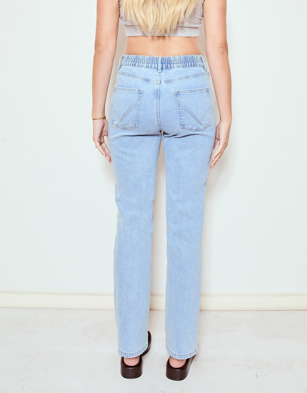 Soon Maternity - High Rise Straight Leg Jeans