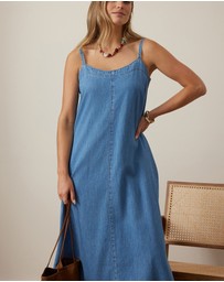 Ceres Life - Remy Strappy Midi Dress