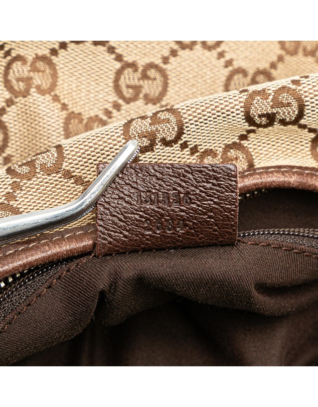 Gucci - Pre-Loved GG Canvas Abbey D Ring Crossbody