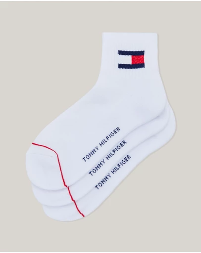 Tommy Hilfiger - 3-Pack Quarter Socks