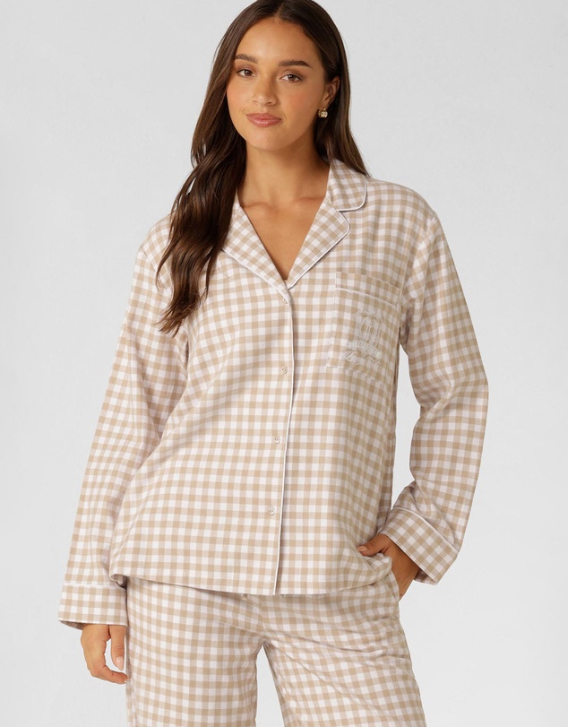 Lorna Jane - Flannel Lounge Shirt