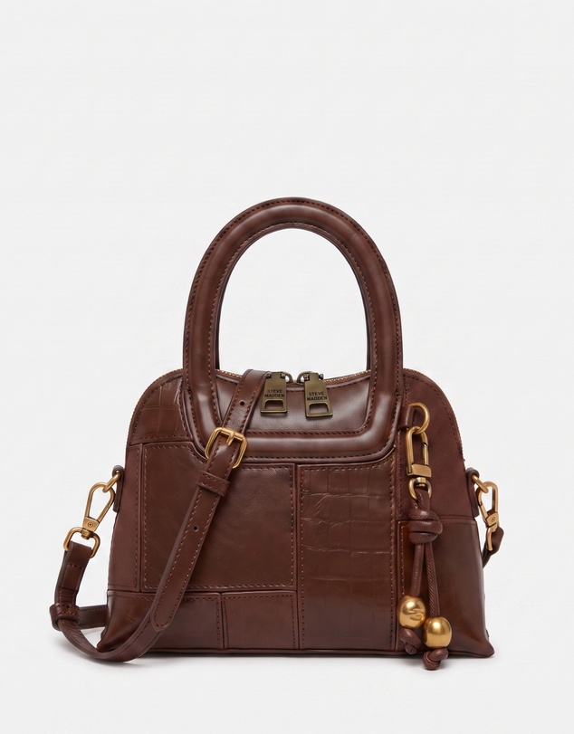 Steve Madden - BRomey Ml Brown Top Handle Bag
