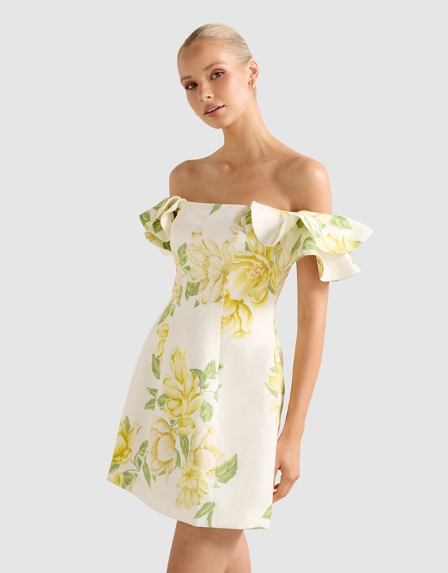Forever New - Kenzie Off Shoulder Ruffle Mini Dress
