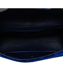 Pre-Loved by Azura Reborn - Pre-Loved Mini Rectangular Classic Velvet Single Flap