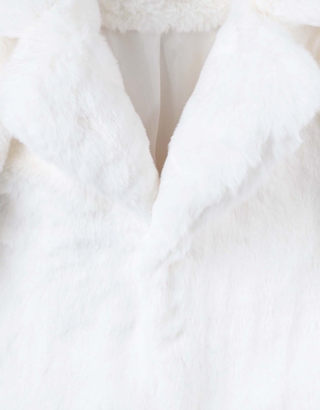Designer Kidz - Charlotte Faux Fur Collared Jacket
