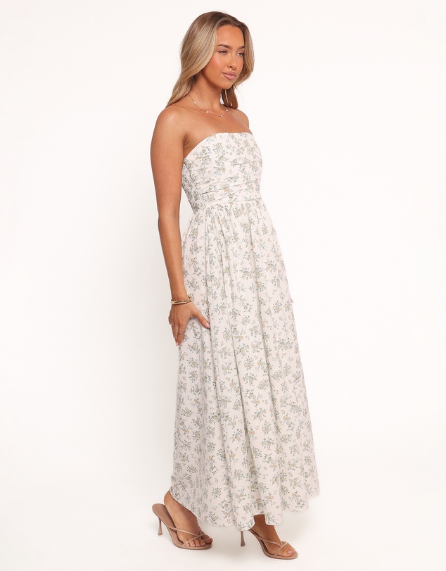 Petal & Pup - Kayt Strapless Dress - Floral