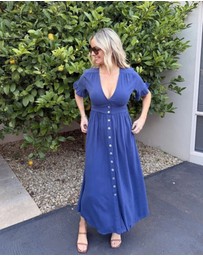 Esther & Co - Korbela Dress - Navy
