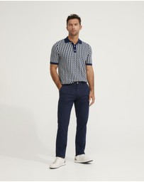Oxford - Louis Jacquard Knitted Polo
