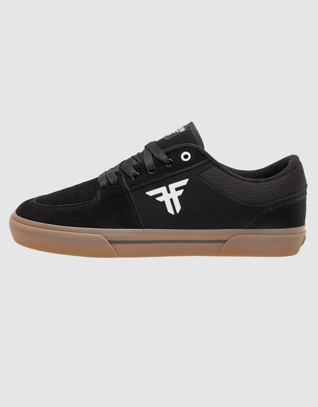 Fallen Footwear - Fallen Footwear Men Patriot Vulcanised Sole Gum Shoes Black/White