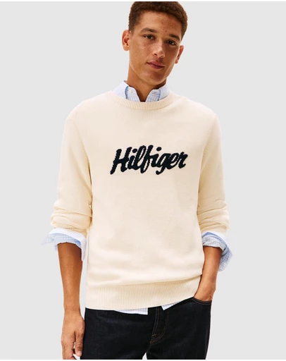 Tommy Hilfiger - Cotton Graphic Crew Neck