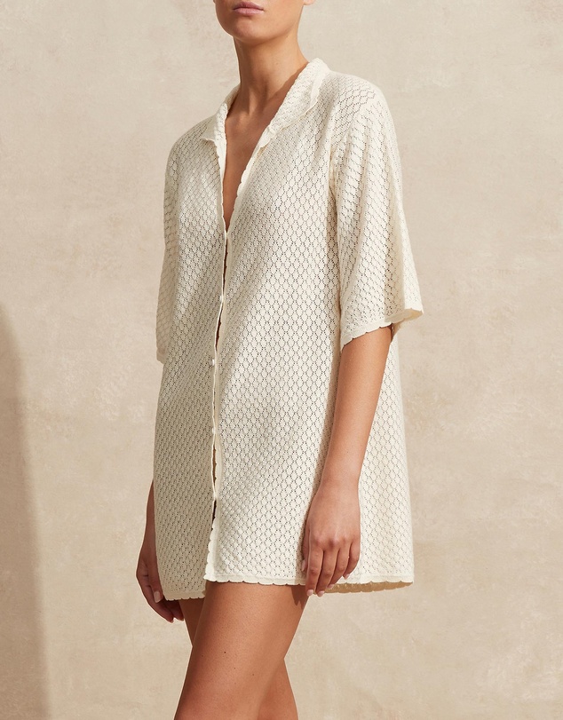 Peony - Pointelle Cover Up