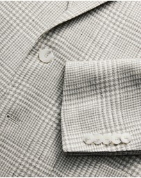 Calibre - Wool Linen Check Blazer