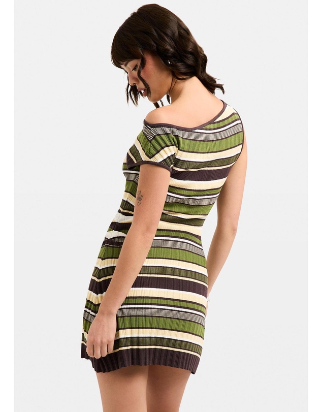 Subtitled - Alba Off Shoulder Mini Dress