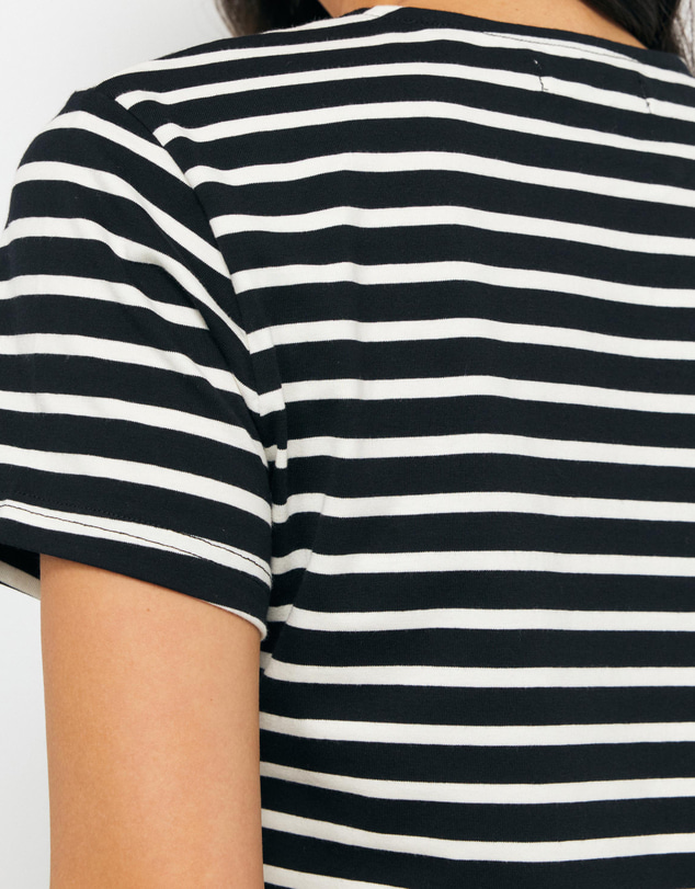 AERE - Stripe Cotton Baby Tee