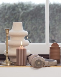 Kreafunk - Kreafunk Abeat Qi Bluetooth Headphones W/ Anc - Ivory Sand