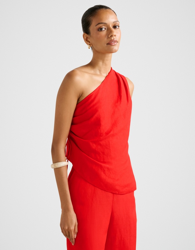 Forever New Petite - Noah Petite One Shoulder Top
