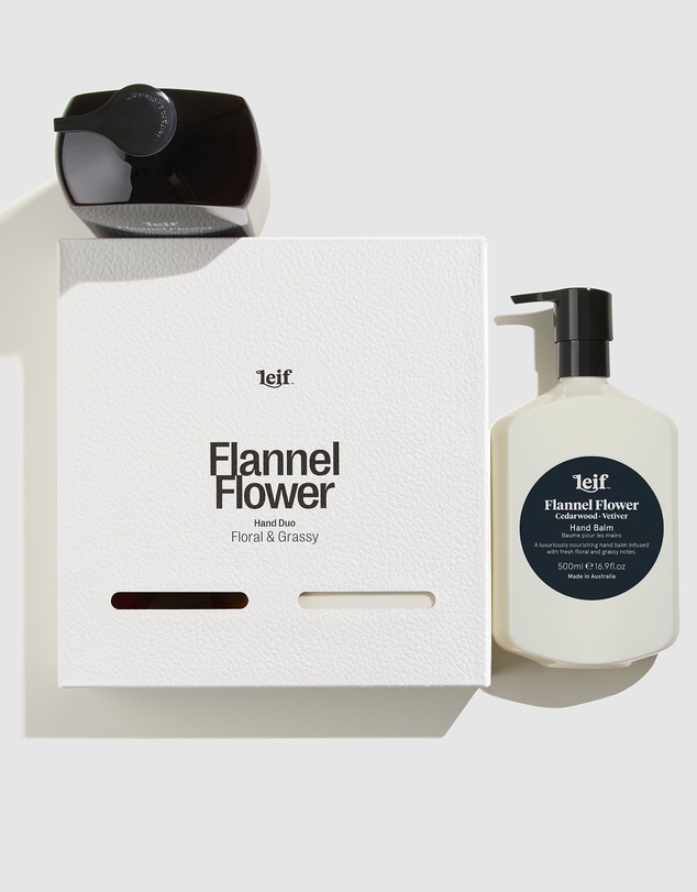Leif Products - Flannel Flower Hand Duo LGE