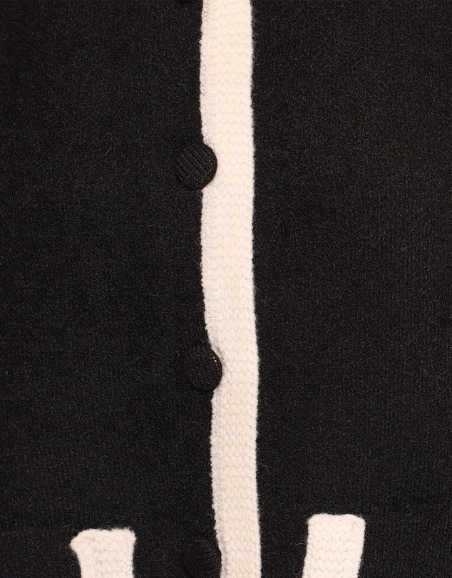 Petal & Pup - Orabelle Contrast Hem Cardigan - Black