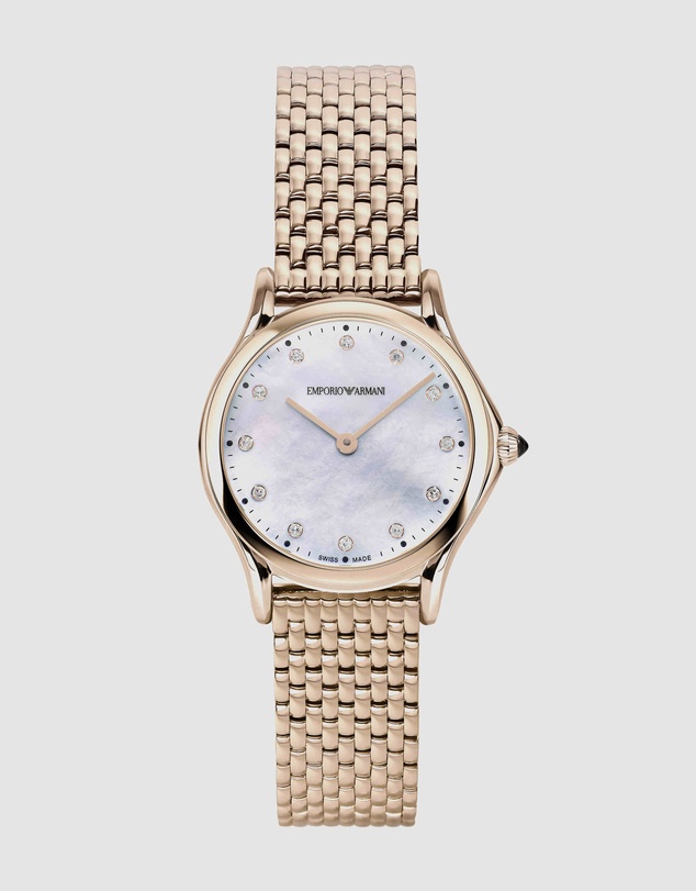 Emporio Armani - Gold-Tone Analogue Watch
