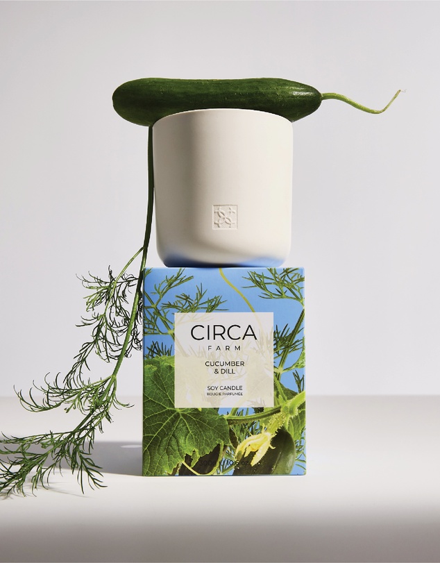 CIRCA - Cucumber & Dill Soy Candle