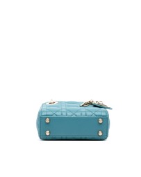 Pre-Loved by Azura Reborn - Pre-Loved Micro Lambskin Cannage Lady Dior