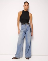 AERE - Tia High Neck Top