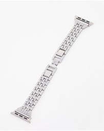 Lovisa - Silver Diamante Watch Strap 38/40/41
