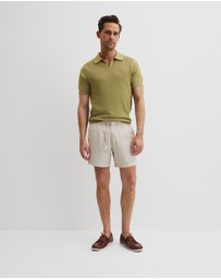 Country Road - Australian Cotton Textured Knit Polo