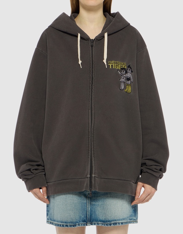 Onitsuka Tiger - Washed Sweat Hoodie - Unisex