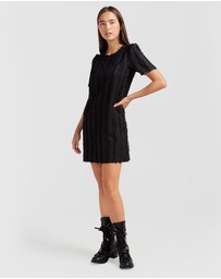Belle & Bloom - Star Child Textured Mini Dress