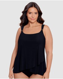 Miraclesuit Swimwear  - Razzle Dazzle Dazzle Underwired Plus Size Tankini Top