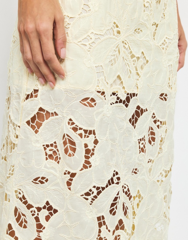 AERE - Evania Lace Maxi Dress