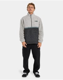 Billabong - Mens Tombstone Mock Neck Fleece Top