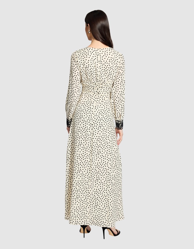 Honey and Beau - Arie Long Sleeve Frill Dress