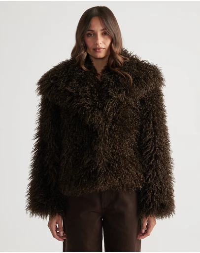 Decjuba - Sophia Faux Fur Jacket