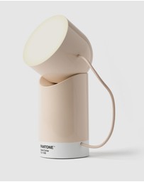 Lexon - Lexon Orbe Portable Led Lamp With Moving Head PANTONE - Sand