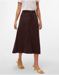 Vero Moda - Filia Denim Midi Skirt