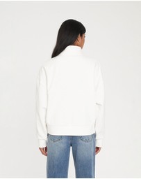 Huffer - Panelled 1/4 Zip 350