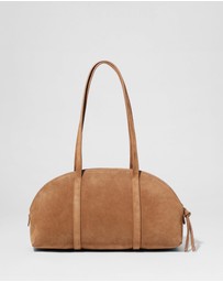 & Other Stories - Suede Bowling Bag