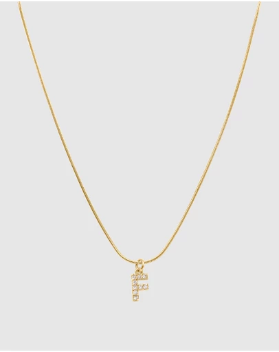 Pastiche - Initial F Necklace