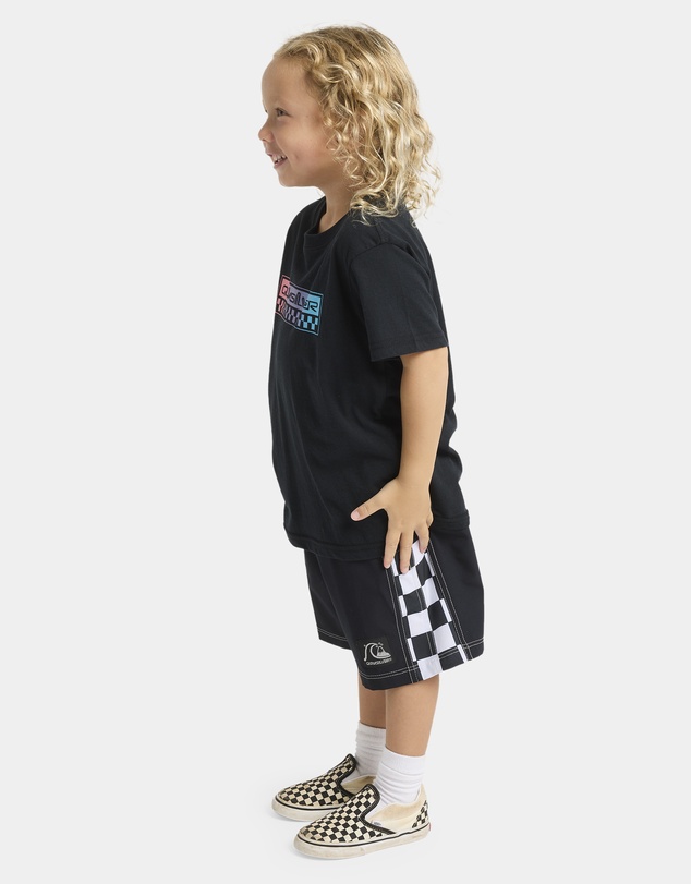 Quiksilver - Boys 2 to 7 Omni Check T-Shirt