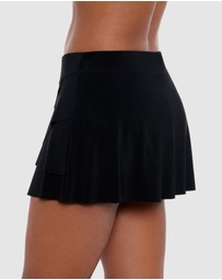 Miraclesuit Swimwear  - Layered Ruffle Skirted Tummy Control Bikini Bottom