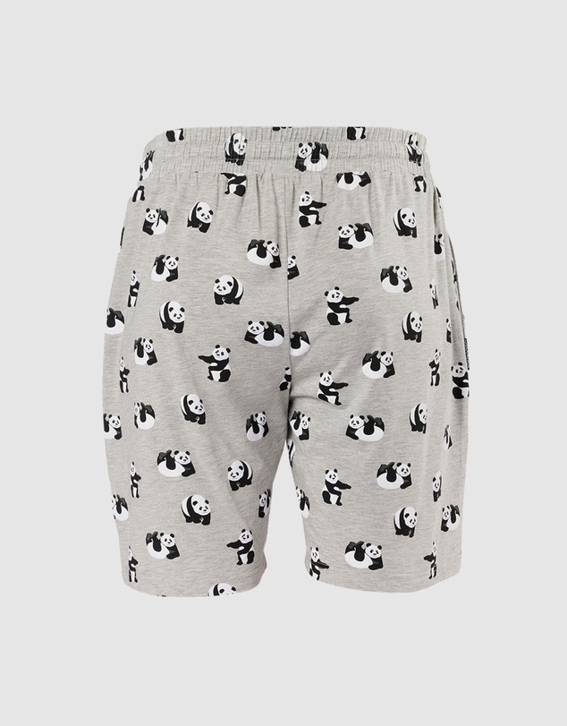Bamboozld - Mens Panda Bamboo Jersey Lounge Short