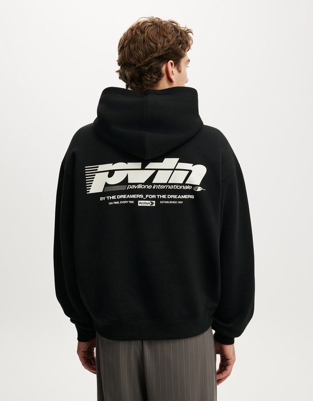 Cotton On - Box Fit Graphic Hoodie