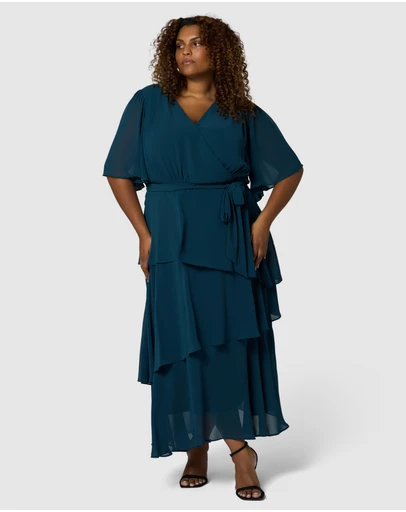 Pink Dusk by Curve Project - Hypnotic Maxi Dress